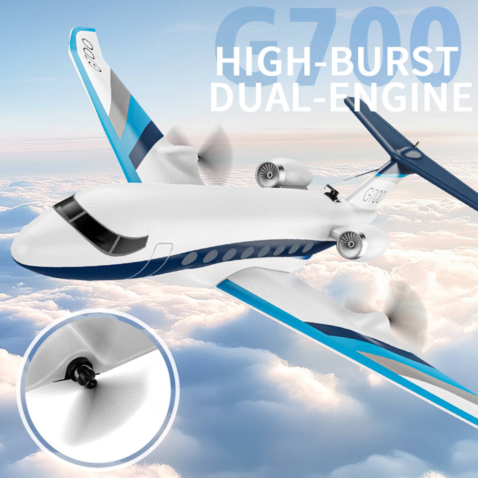 6700  
G700 HIGH-BURST DUAL-ENGINE