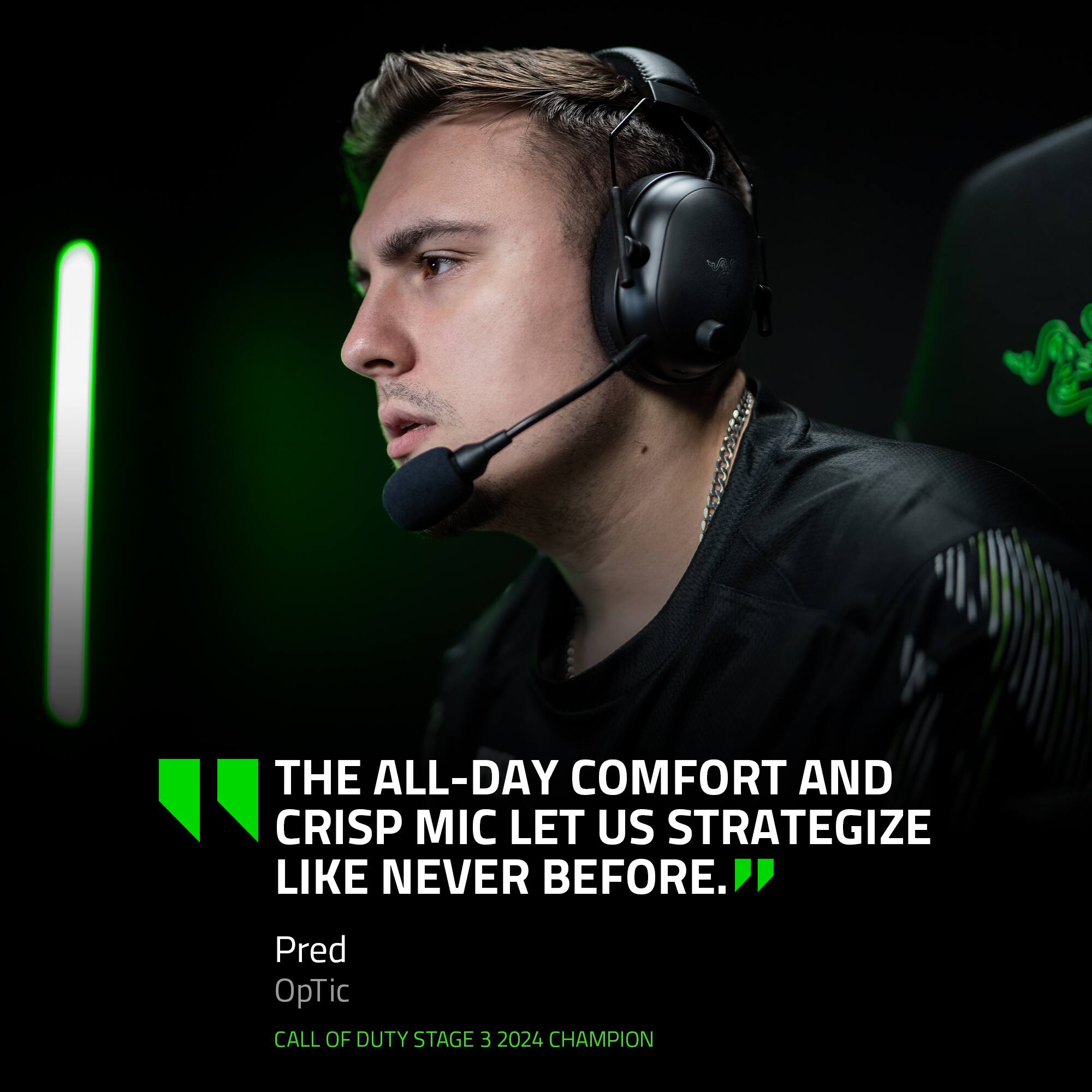 The all-day comfort and crisp mic let us strategize like never before.