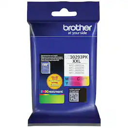 Brother - LC30293PKS Extra High Yield Ink Cartridge, 3/Pack - Cyan/Magenta/Yellow
