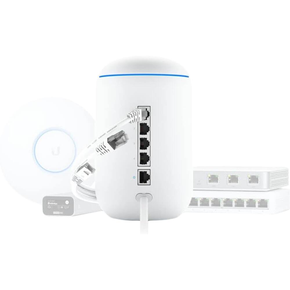 Alt View 4. Ubiquiti - Networks Dream Machine Access Point UDM-US - White.