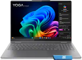 Lenovo - Upgraded - Yoga 7i 2-in-1 16" FHD+ Touchscreen Laptop - Intel Core Ultra 7 Processor 256V - 16GB RAM - 512GB SSD - Windows 11 Pro - Luna Grey