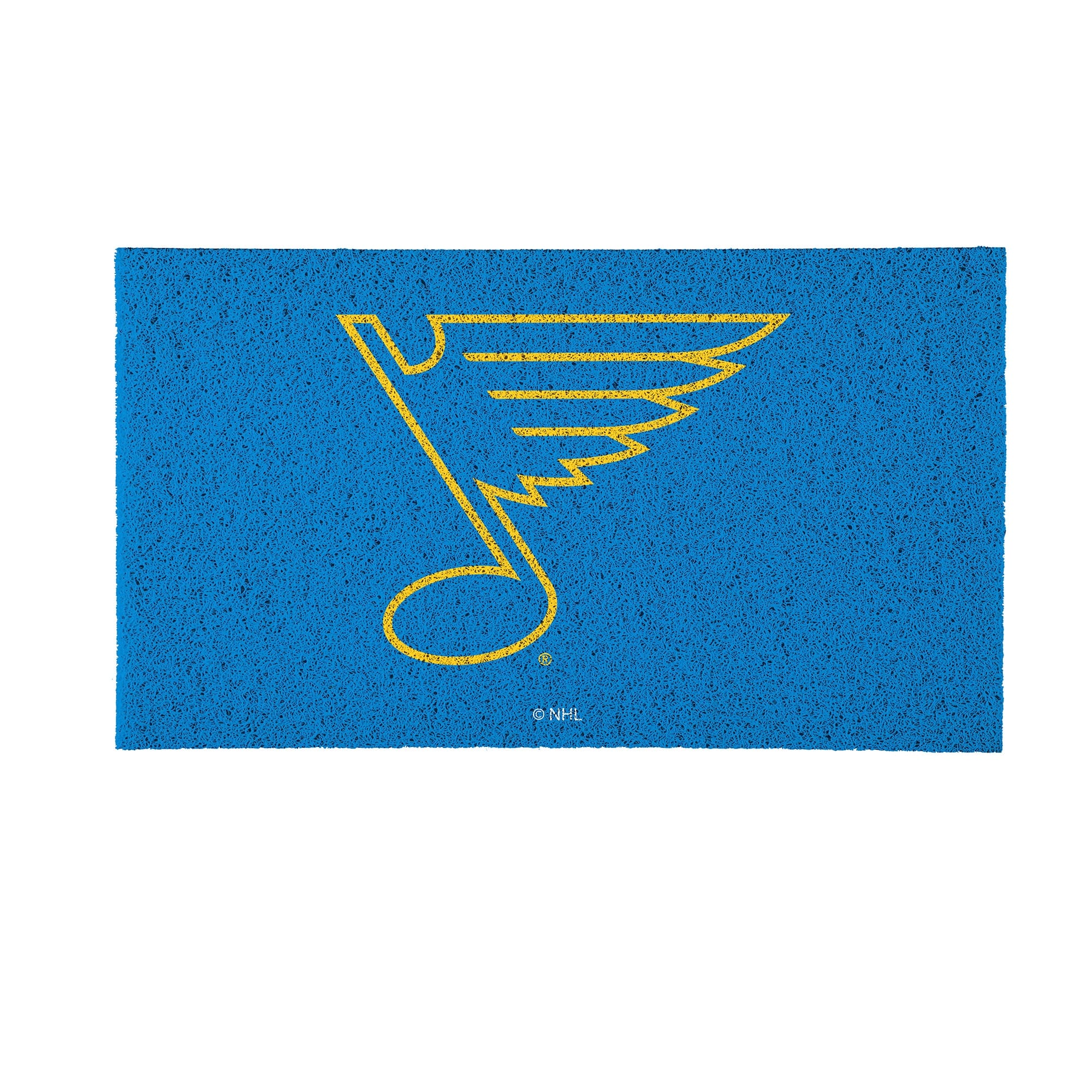 Evergreen Enterprises - St. Louis Blues 16" x 28" Full Color Indoor/Outdoor Logo Turf Mat - Multicolor