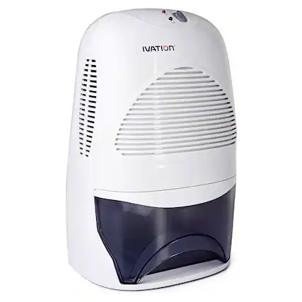 Front. Ivation - Powerful Mid-Size Thermo-Electric Dehumidifier for Basement or Small Rooms (2200 Cubic Ft) - White.