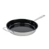 Front. Alva - Alva Maestro Nonstick Stainless Steel Frying Pan 11" - Easy to Clean, Oven Safe and Toxin-Free Cookware - Black.