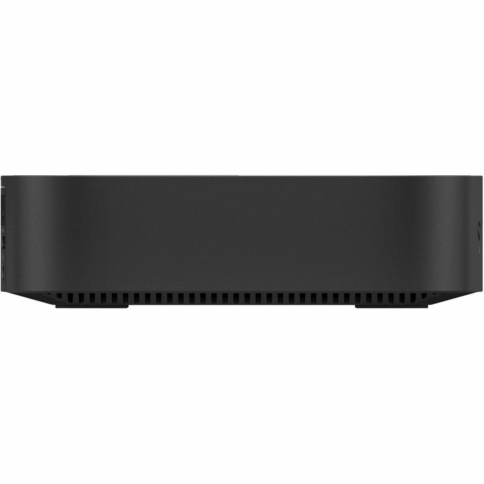 Alt View 2. HP - HP Chromebox G4 Chromebox - Intel Celeron 7305 - 4 GB - 64 GB Flash Memory Capacity - Desktop Mini - Smart Buy - Intel - Black.