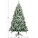 Alt View 13. Costway - 6FT Snow Flocked Artificial Christmas Tree Hinged w/928 Tips and Foldable Base - Green/White.