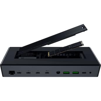 Razer Thunderbolt 5 Dock Chroma: 11 Port Docking Station 120Gbps Razer Thunderbolt 5 Dock Chroma: 11 Port Docking Station 120Gbps