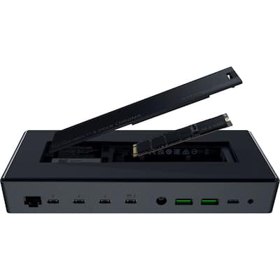 Razer Thunderbolt 5 Dock Chroma: 11 Port Docking Station 120Gbps Razer Thunderbolt 5 Dock Chroma: 11 Port Docking Station 120Gbps