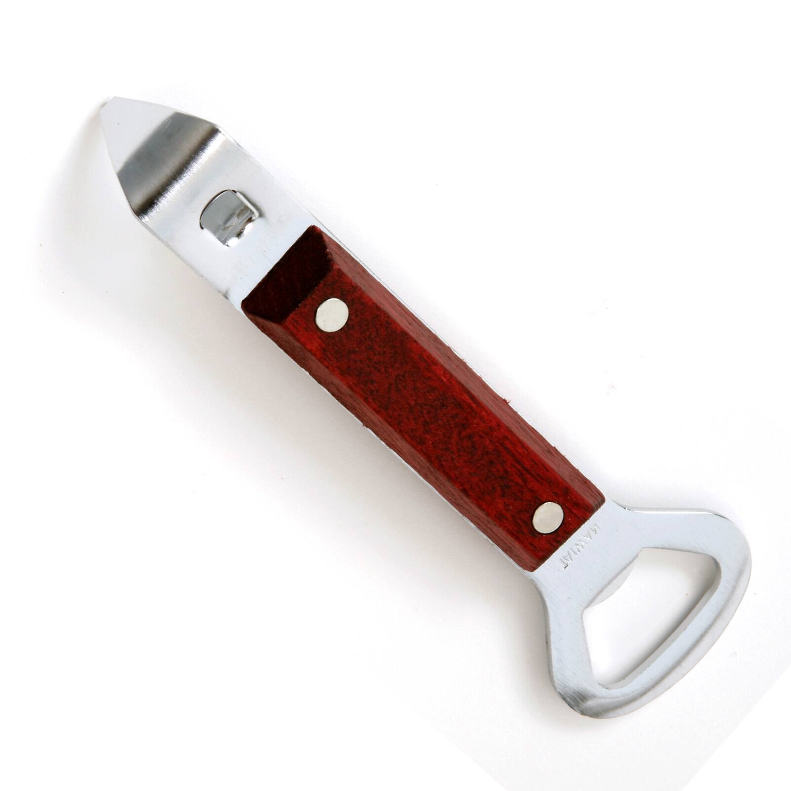 Alt View 1. Norpro - Stainless Steel Can Punch and Bottle Opener - Silver.