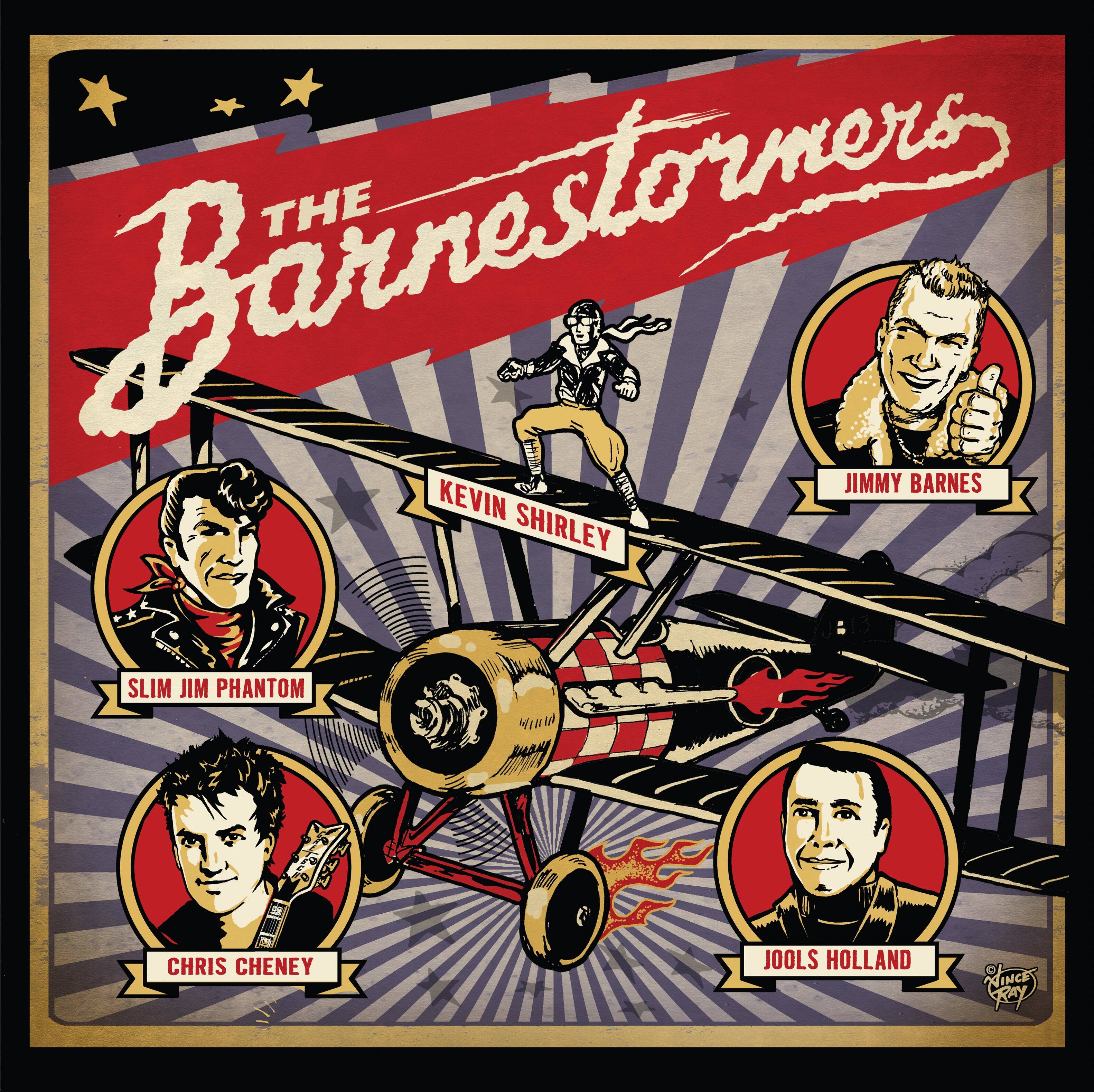 Front. The Barnestormers [LP].