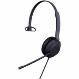 Yealink - UH37 Mono Headset - Microsoft Teams Certification - Mono - USB Type C - Wired - 20 Hz to 20 kHz - Over-the-head - Black