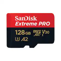 SanDisk Extreme PRO 128 GB microSDXC I V30 A2