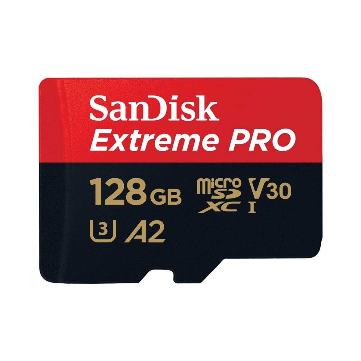 SanDisk Extreme PRO 128 GB microSDXC I V30 A2