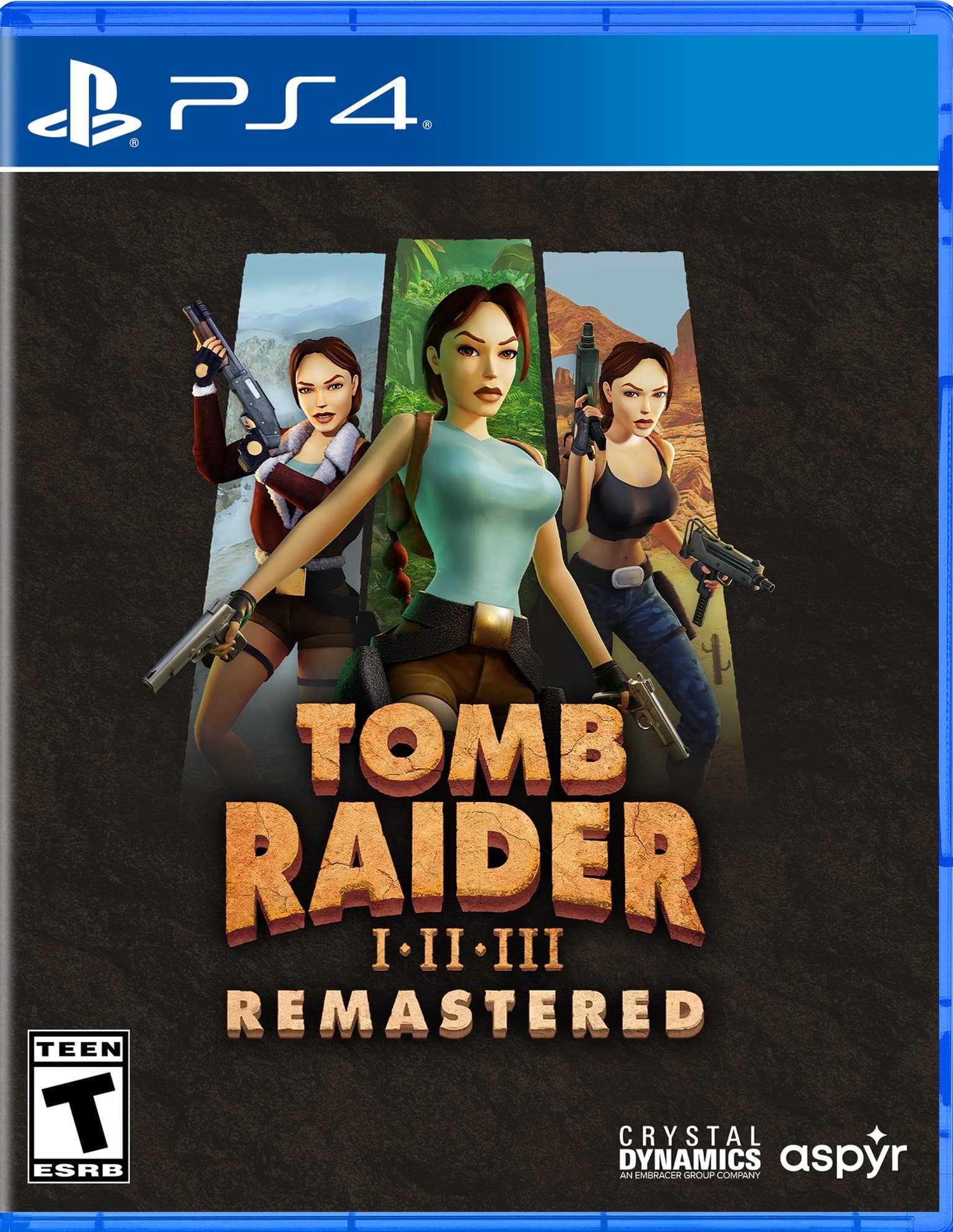 Tomb Raider I-III Remastered Starring Lara Croft - PlayStation 4 - Front_Zoom