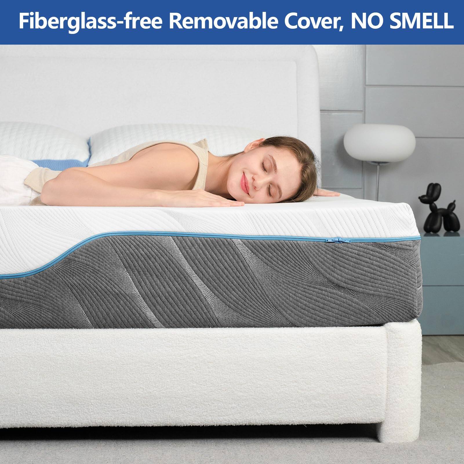 Fiberglass-free Removable Cover, NO SMELL