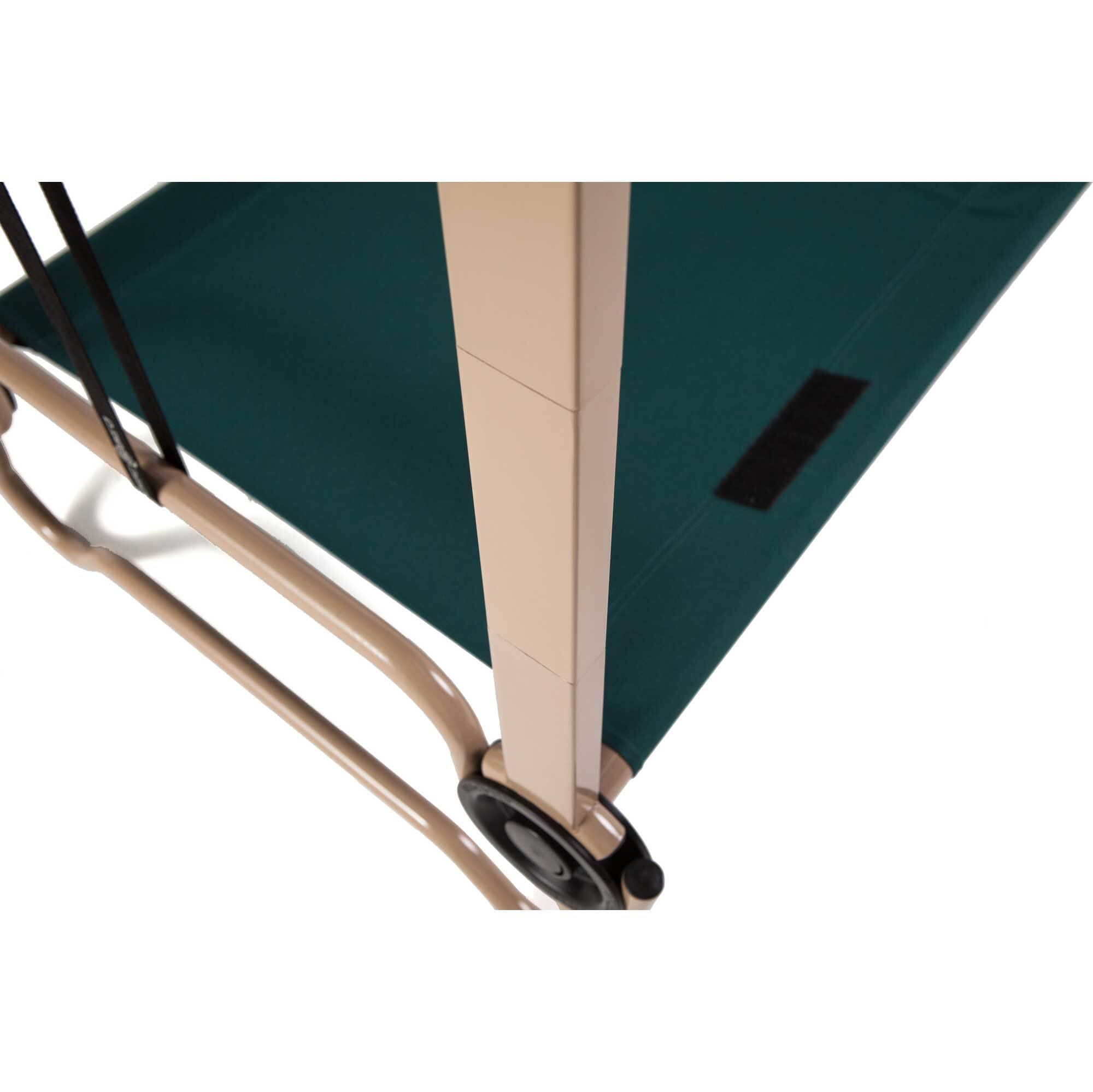 Alt View 7. Disc-O-Bed - Disc-O-Bed 19802 7" Leg Height Extensions for Cam-O-Bunk Cots, Tan - Tan.