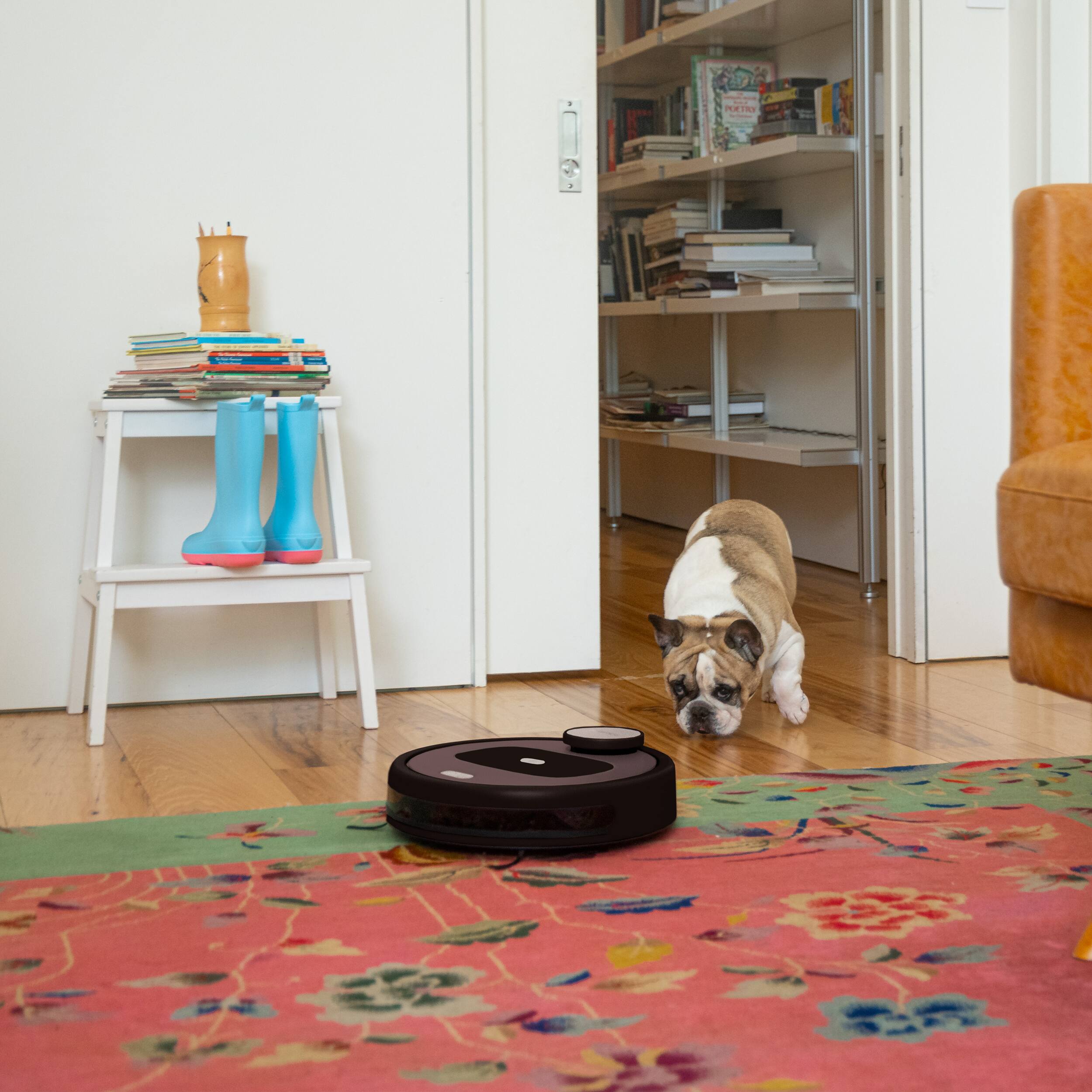Alt View 11. bObsweep - PetHair Appetite Wi-Fi Connected Robot Vacuum and Mop - Coffee.
