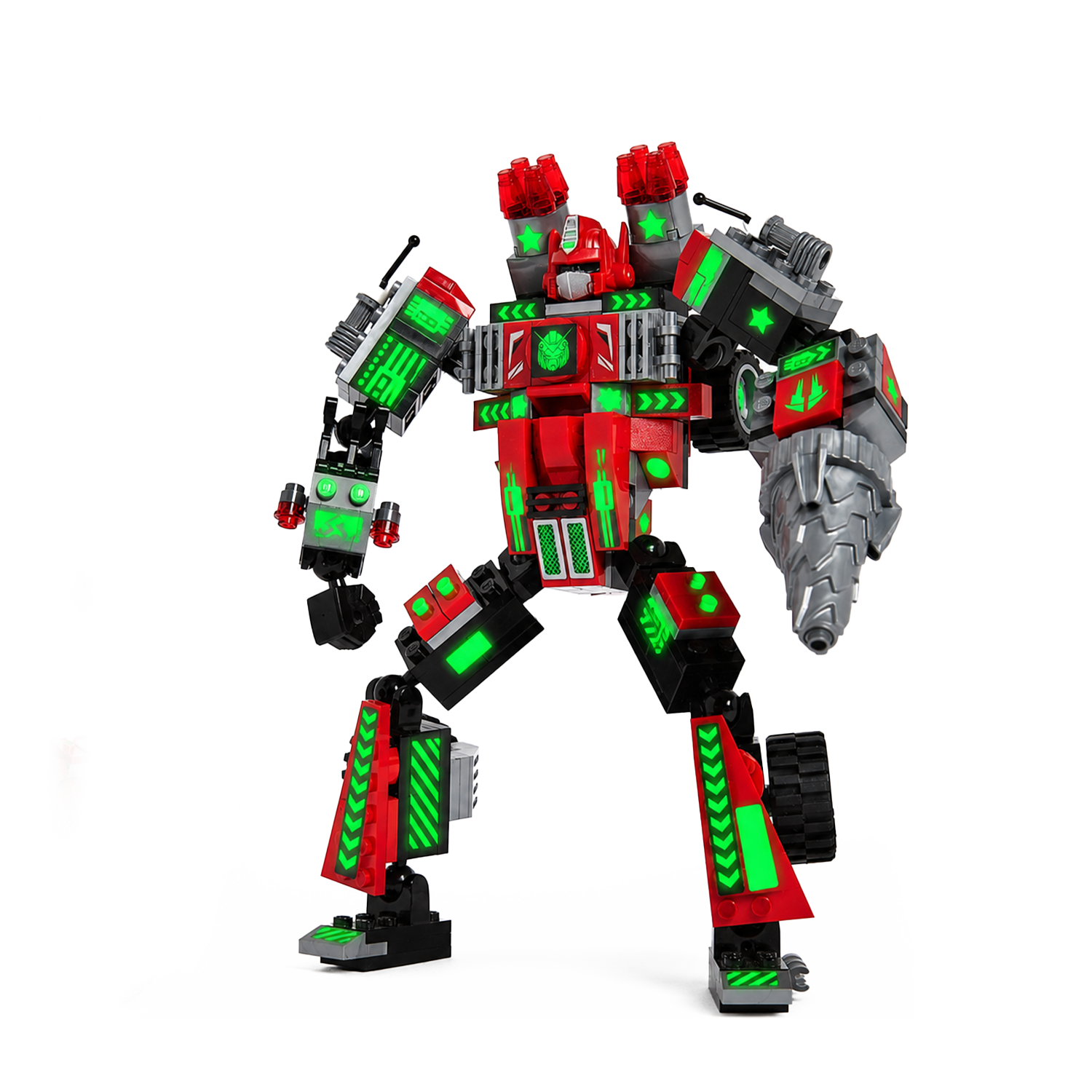 JitteryGit Robotryx Grindburst 3 in 1 Robot Building Set – 235