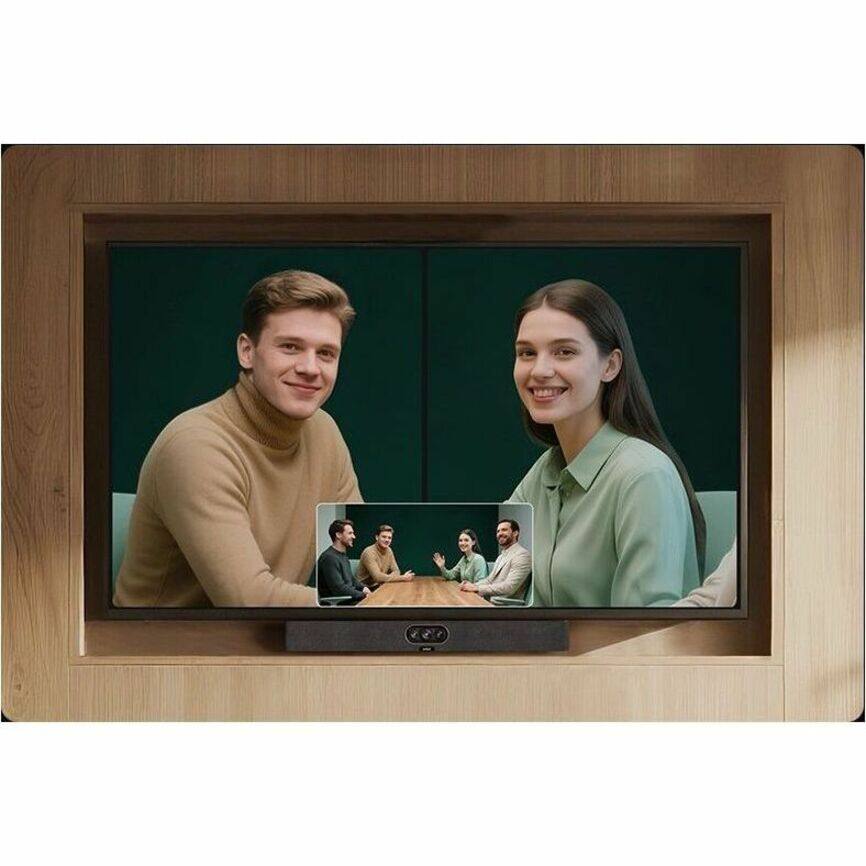 Alt View 3. Yealink - Yealink MeetingBar A25 Video Conference Equipment - For Video Conferencing, Meeting Room - 3840 x 2160 Video (Live) - Black.