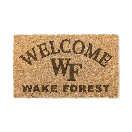 WELCOME
WF
WAKE FOREST