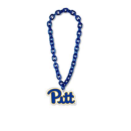 Front. WinCraft - Pitt Panthers Big Chain Necklace - Multicolor.