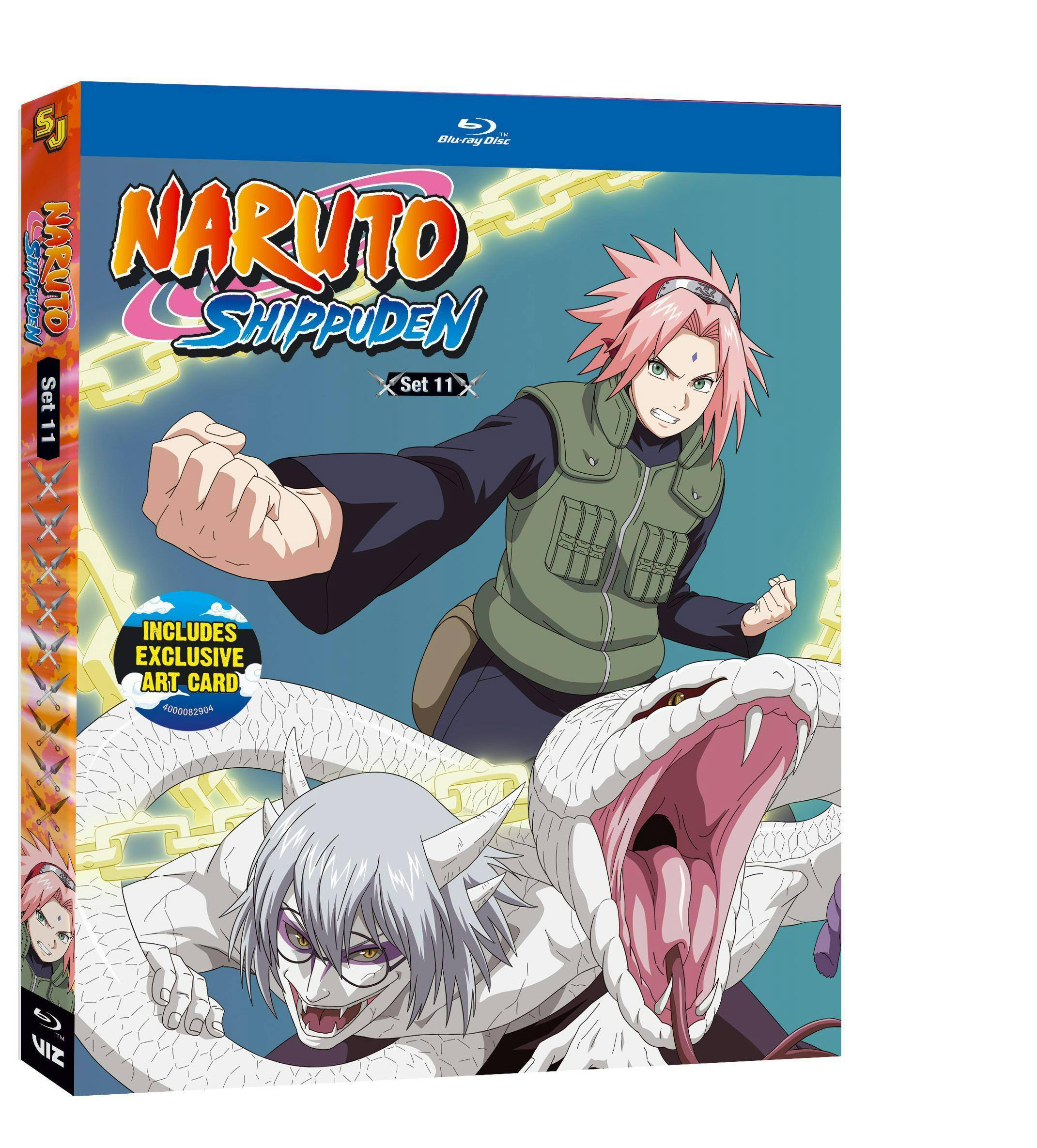 Angle. Naruto Shippuden - Set 11   - BLU-RAY.