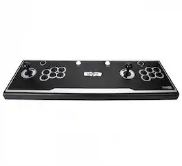 Unico - Fun R1 Retro Arcade Fight Stick with 40 SNK Classic Games Including King of Fighters, Metal Slug, Samurai - Black