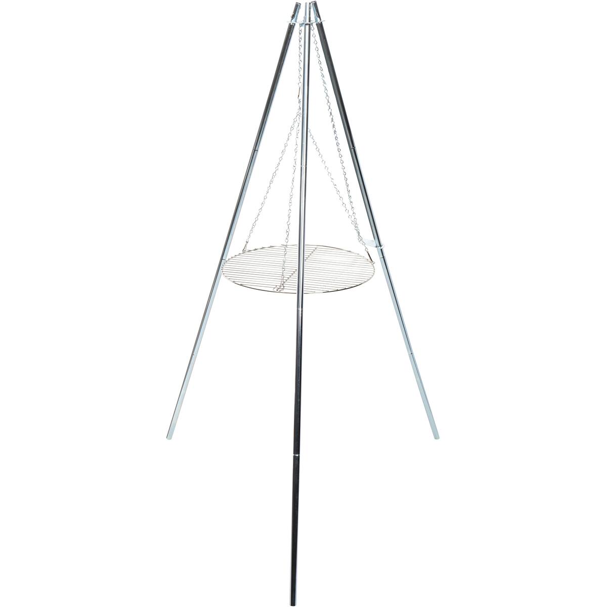 Alt View 1. Coghlan’s - Coghlan's Tri-Pod Grill and Lantern Holder, Adjustable Height, Campfire Cookouts.