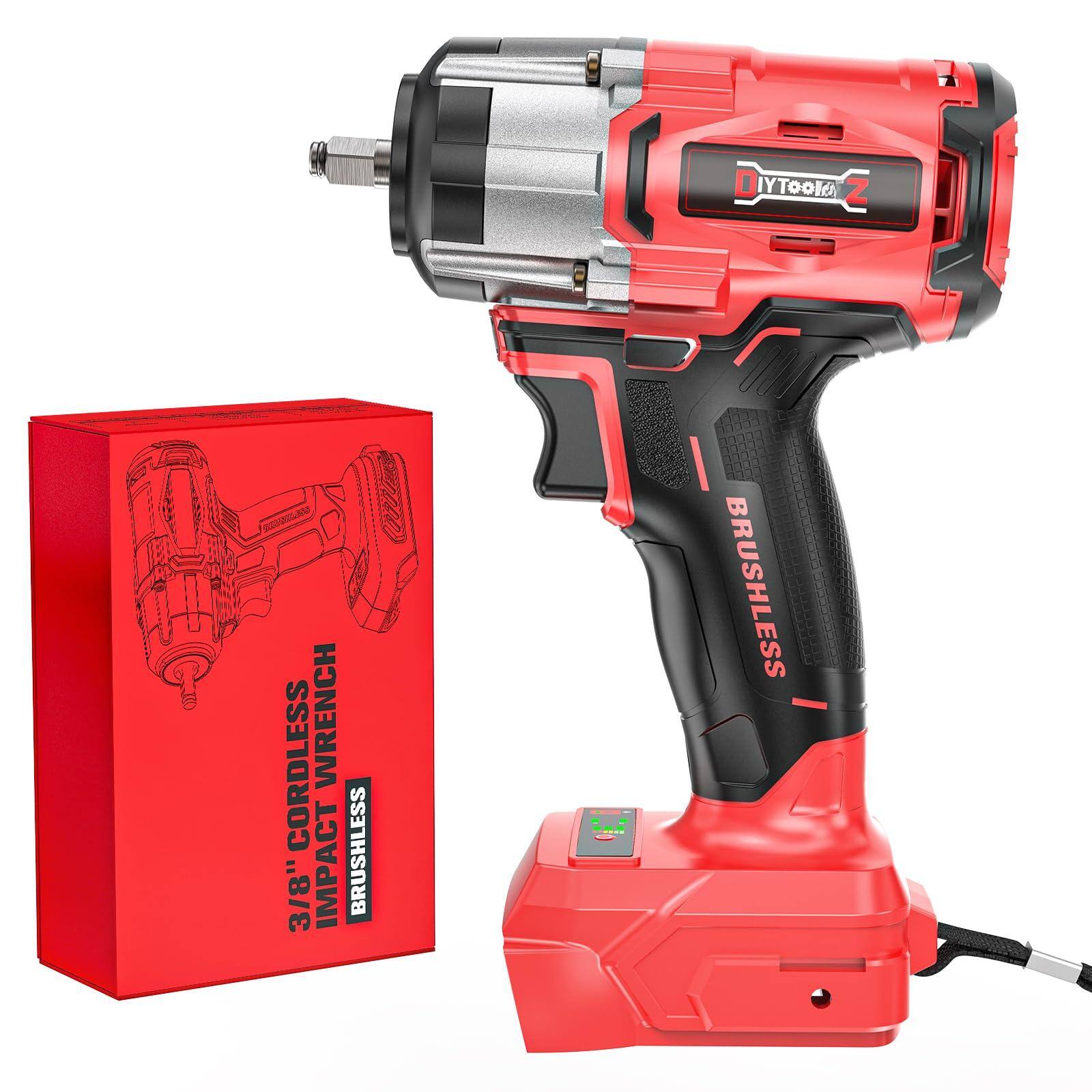 DIY Tools  
3/8" CORDLESS WRENCH  
IMPACT BRUSHLESS  
BRUSHLESS