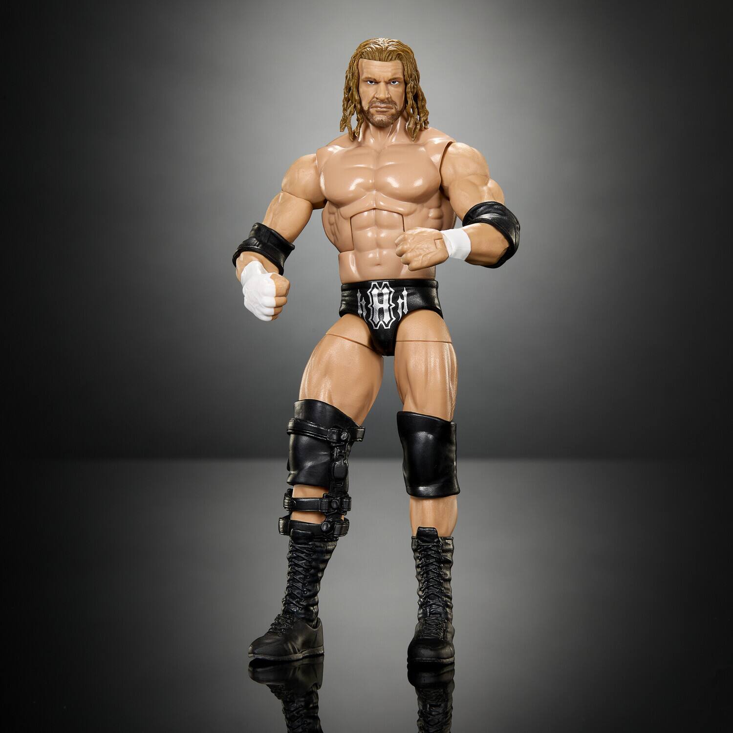 Alt View 3. Mattel - WWE Elite Collection 6" Summerslam Triple H Action Figure with Jesse Ventura Build-A-Figure Part   - COLLECTIBLES - Multicolor.