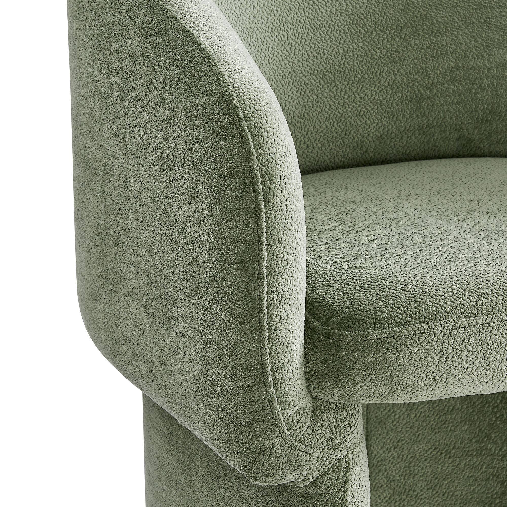 Alt View 6. Modway - Verity Barrel Back Dining Armchair - Sage.