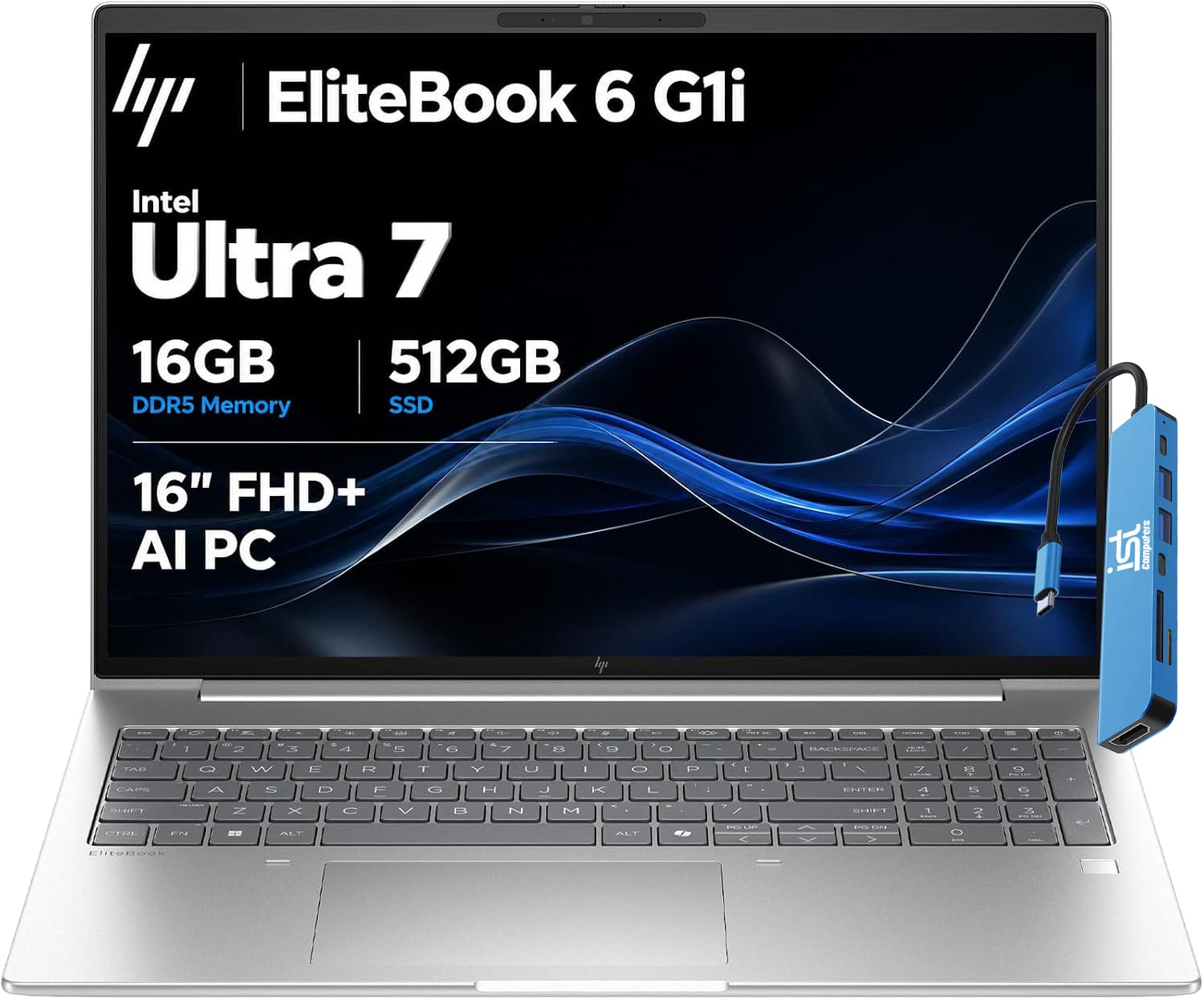HP - EliteBook 6 G1i 16" FHD+...