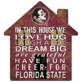 Fan Creations - Florida State Seminoles 12'' Team House Sign - Multicolor