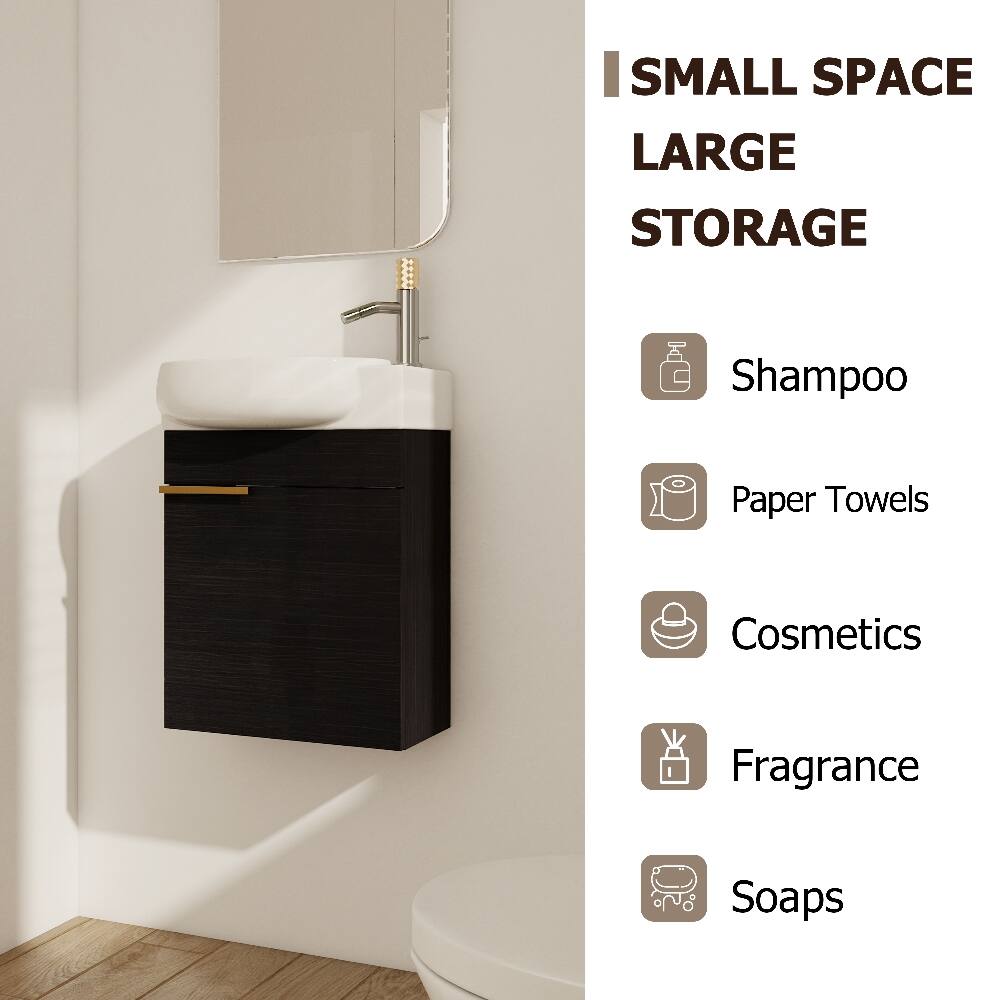 I SMALL SPACE LARGE STORAGE

Shampoo
Paper Towels
Cosmetics
Fragrance
Soaps