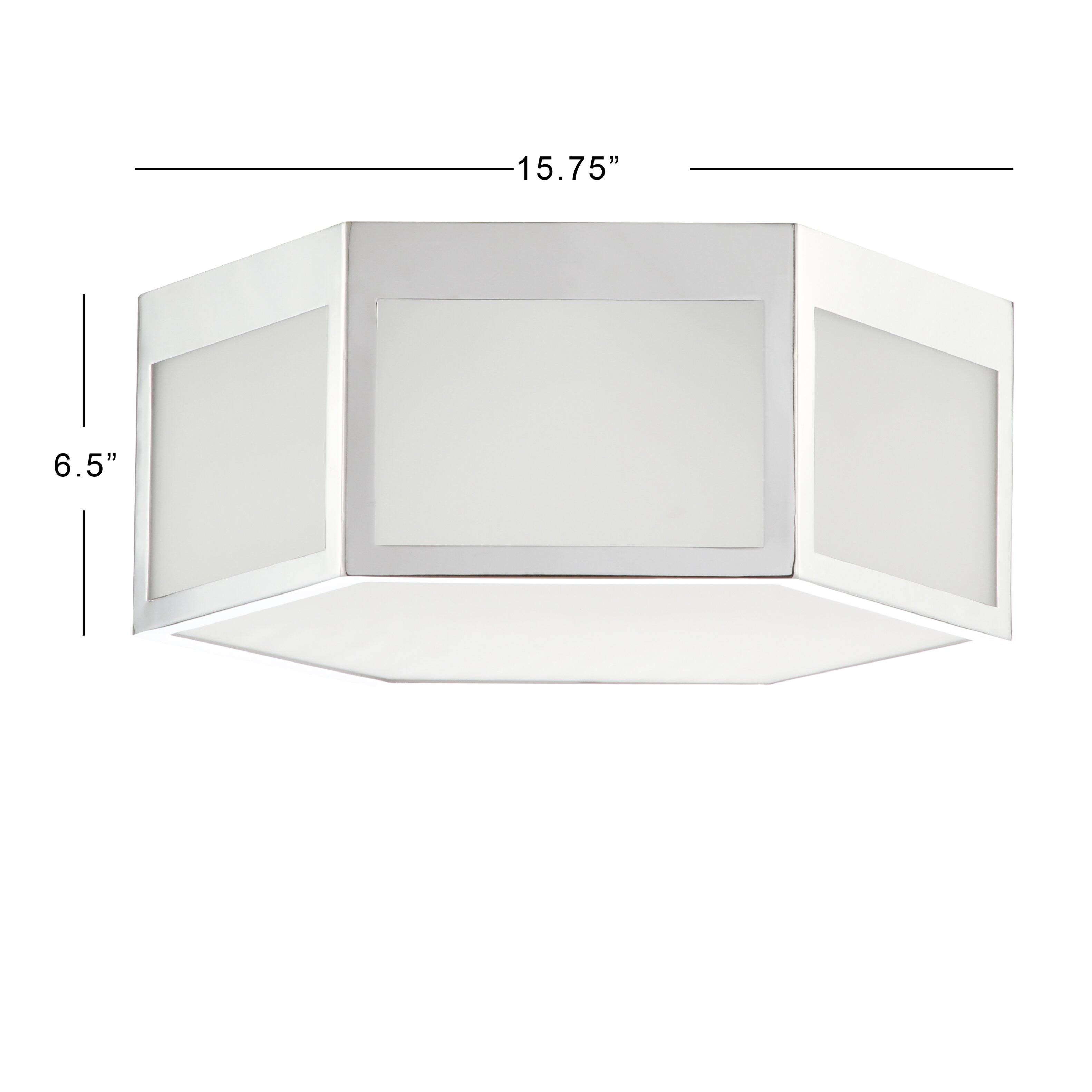 15.75" x 6.5"