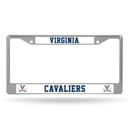 Rico Industries - Virginia Cavaliers NCAA Chrome Metal License Plate Frame - Multi