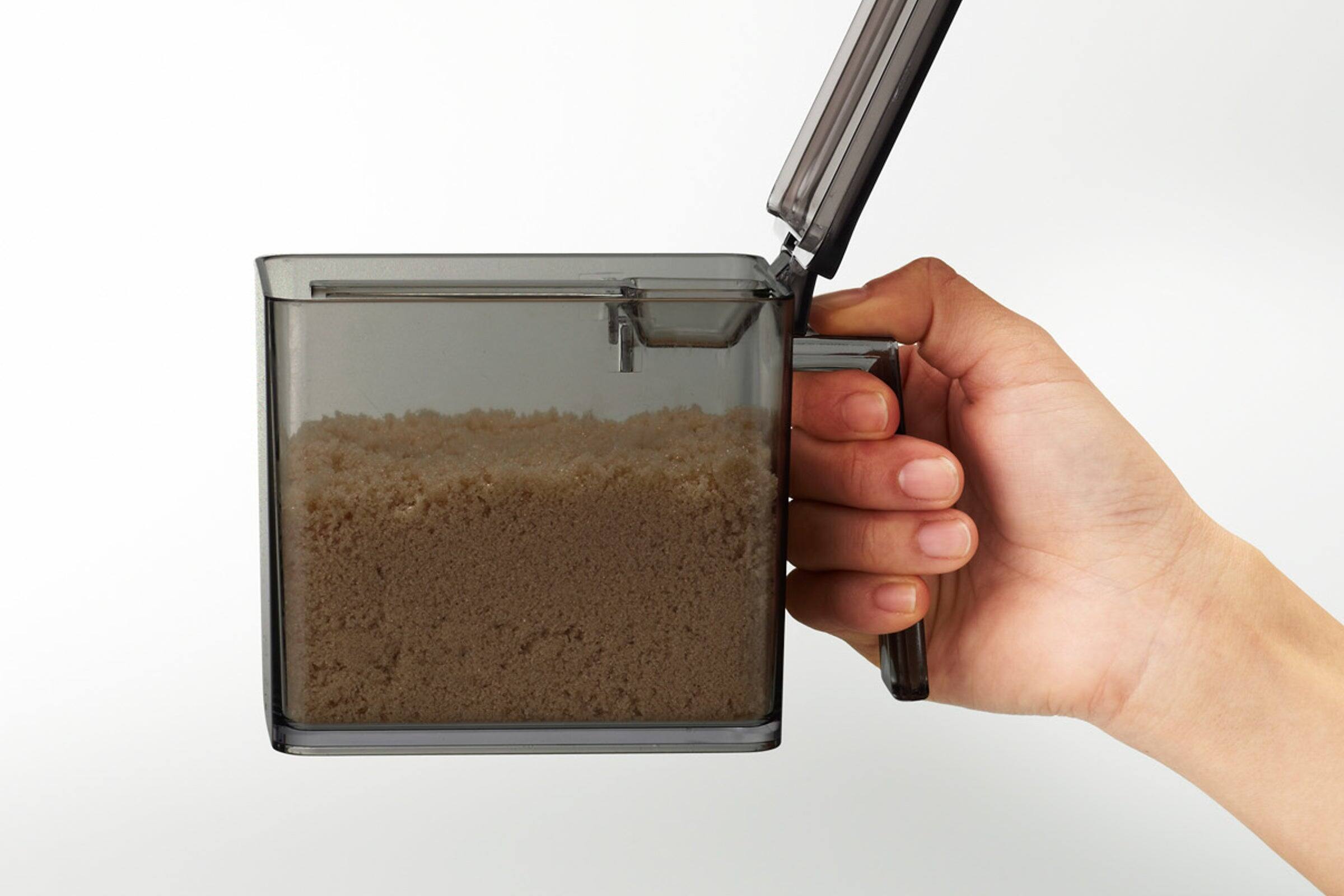 Alt View 5. Yamazaki Home - Spice Container - Large - White.