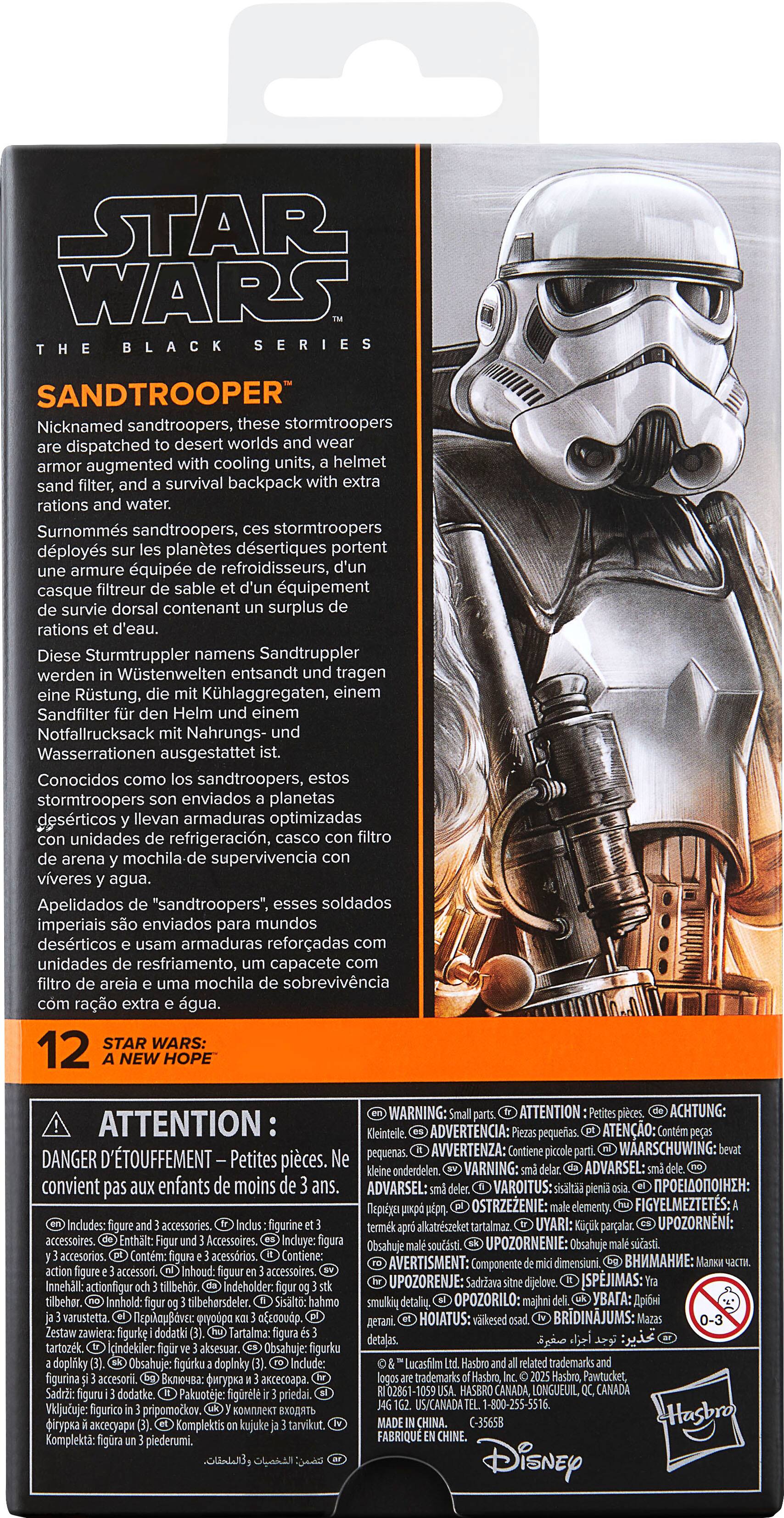 Star Wars The Black Series Sandtrooper G1565 - Best Buy