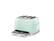Angle. SMEG - SMEG TSF03 4-Slice Wide-Slot Toaster - Pastel Blue.