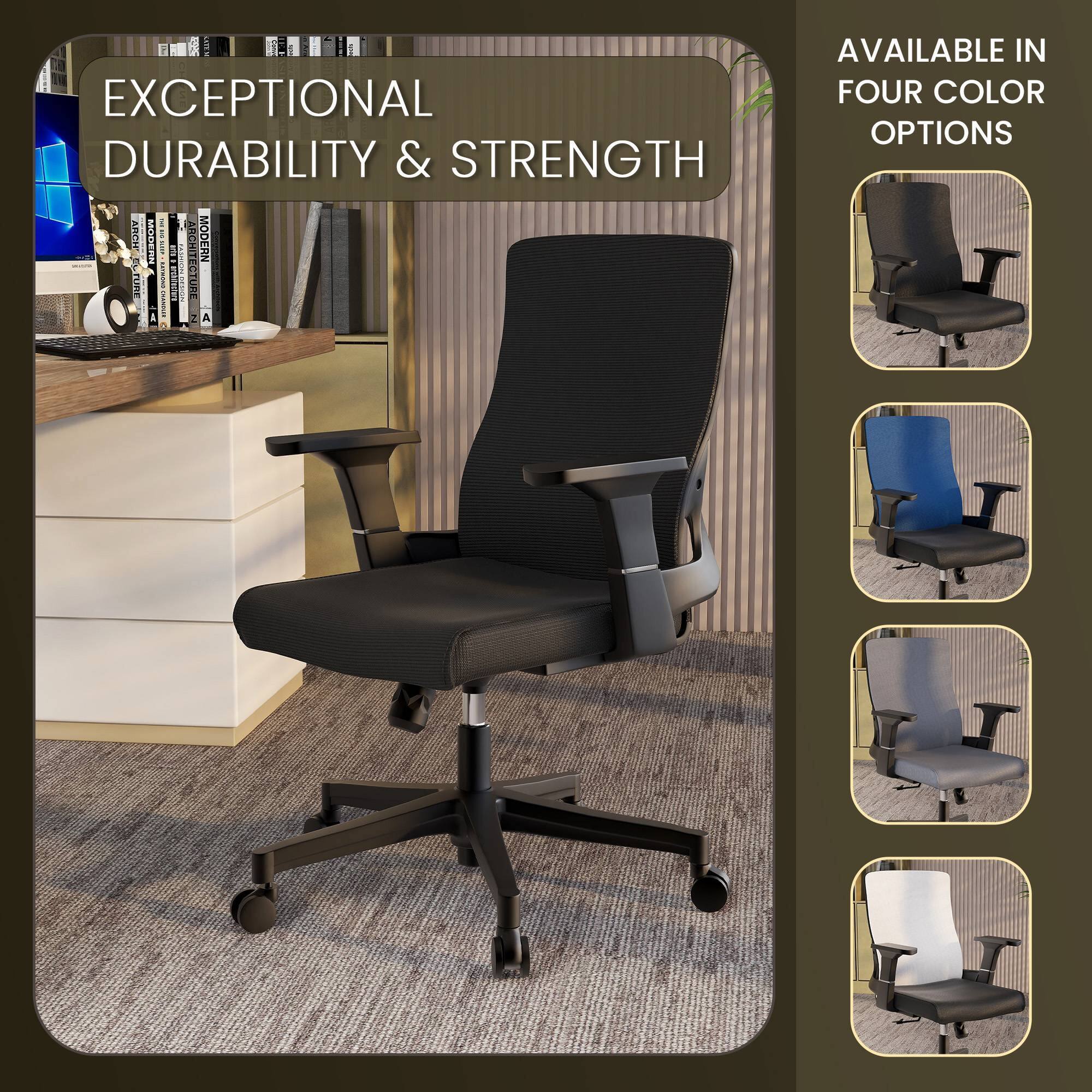 EXCEPTIONAL DURABILITY & STRENGTH

AVAILABLE IN FOUR COLOR OPTIONS