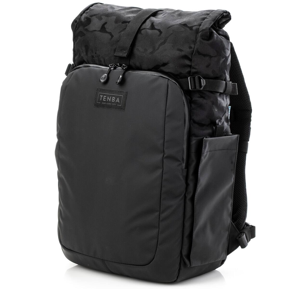 Alt View 9. Tenba - Tenba Fulton V2 14L Backpack for Mirrorless or DSLR Camera with 3-4 Lenses and 13" Laptop, Black/Black Camo.