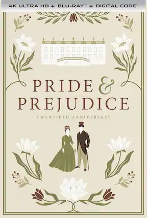 Front. Pride & Prejudice (20th Anniversary Edition) - 4K Blu-Ray.