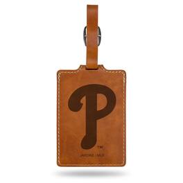 Jardine - Ultra Suede Luggage Tag - Brown