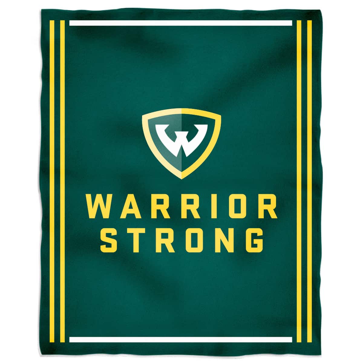 Vive La Fete - Wayne State Warriors 36'' x 48'' Children's Mascot Plush Blanket - Multicolor