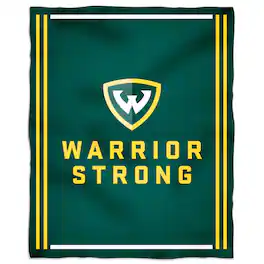 Vive La Fete - Wayne State Warriors 36'' x 48'' Children's Mascot Plush Blanket - Multicolor