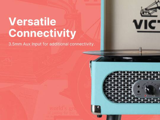 Versatile Connectivity  
3.5mm Aux Input for additional connectivity.  

VIC 2250  
world's greatest