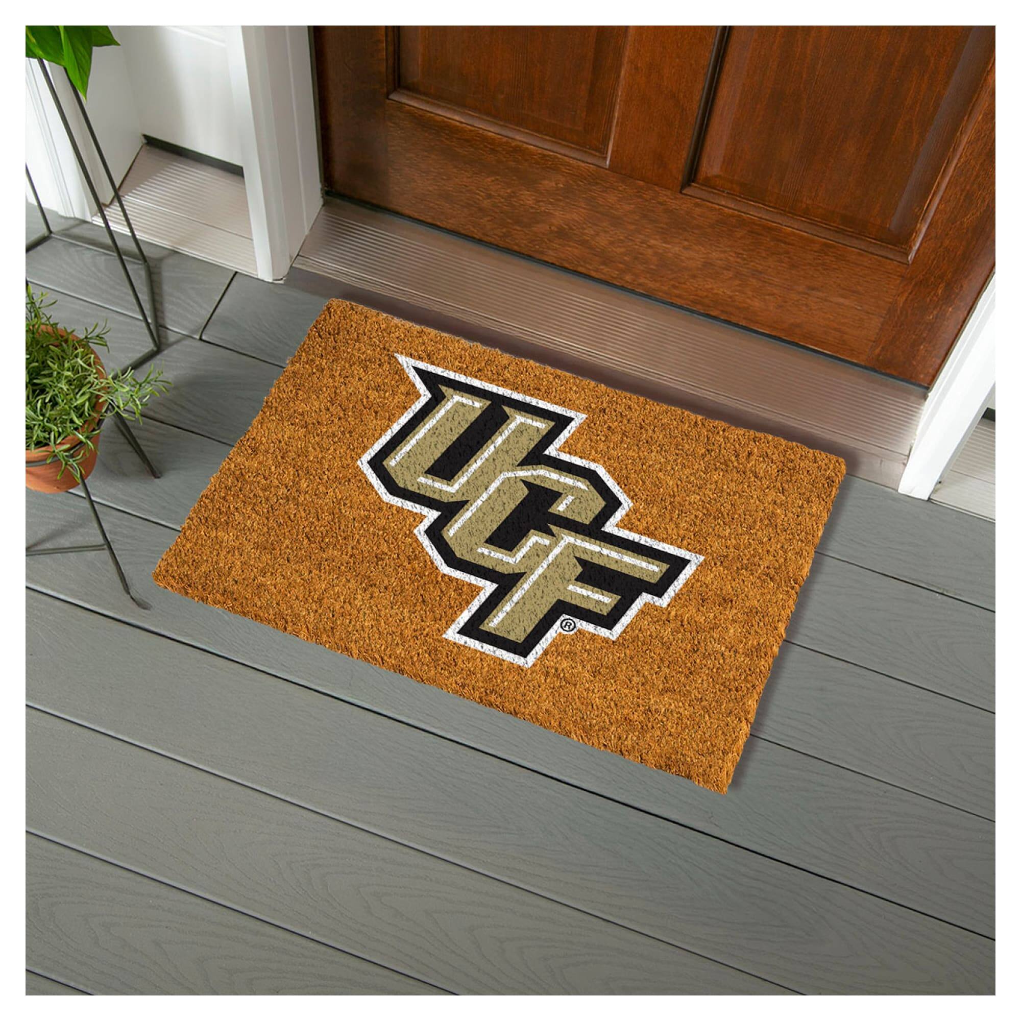Alt View 1. Evergreen Enterprises - UCF Knights 28" x 16" Team Logo Outdoor Coir Mat - Multicolor.