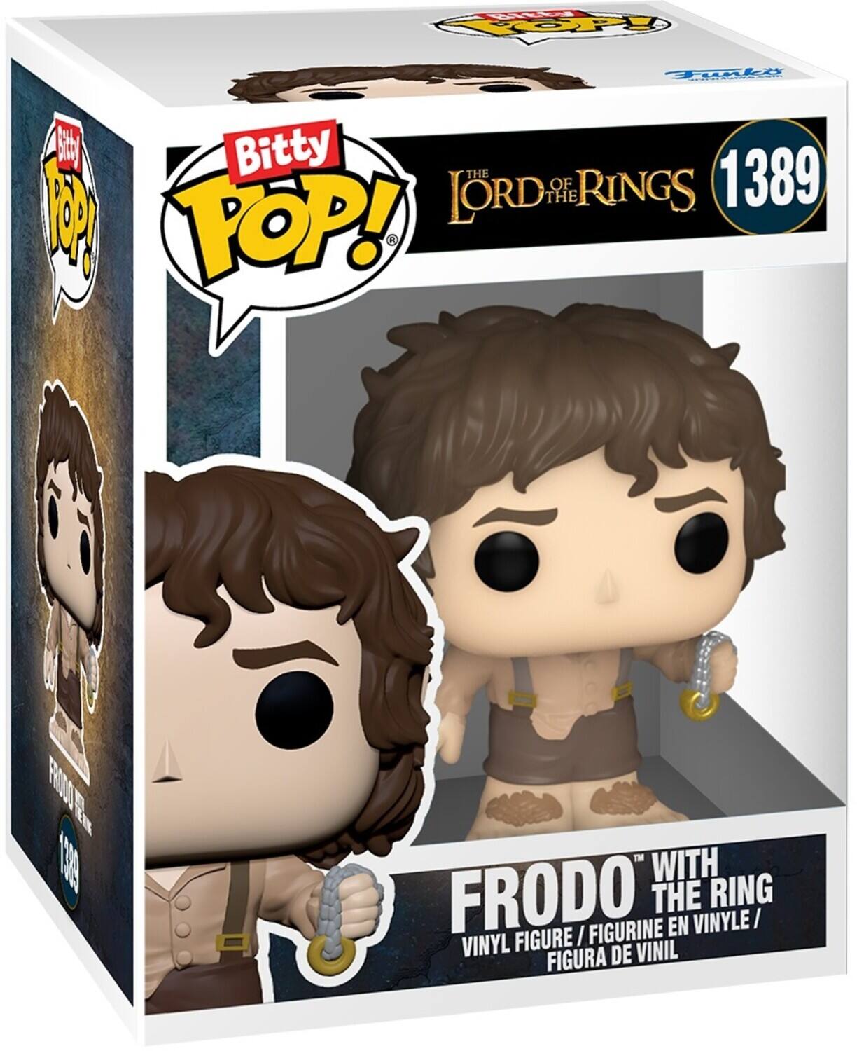 Bitty POP! THE LORD OF THE RINGS 1389 FRODO WITH THE RING VINYLE/ I VINYL FIGURE I FIGURINE FIGURA DE VINIL