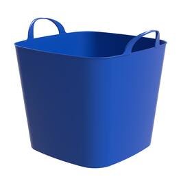 Life Story - 26 Quart Flexi Tub, Versatile Storage Tote, Home Organizer - Blue