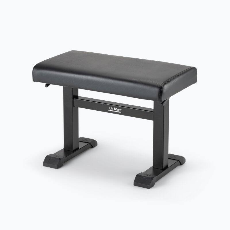 Alt View 3. On Stage Stands - On-Stage KB5503B Height Adjustable Keyboard Bench - Black.